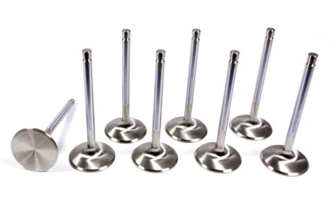 Intake Valve - 6000 Series - 1.940 in Head - 11/32 in Valve Stem - 4.960 in Long - Stainless - Small Block Chevy - Set of 8
