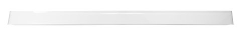 Rocker Panel - Short Track - 77-3/4 in Long - Aluminum - White Powder Coat - Each