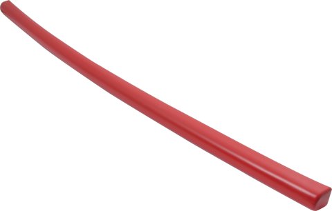 Roof Cap - 45.5 in Length - Plastic - Red - Each