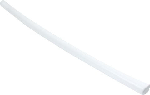 Roof Cap - 45.5 in Length - Plastic - White - Each