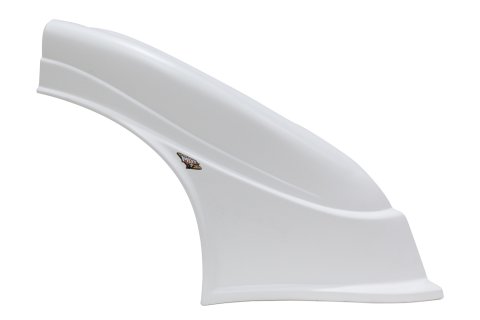 Fender - Passenger Side - MD3 - New Style - Plastic - White - Dirt Late Model - Each