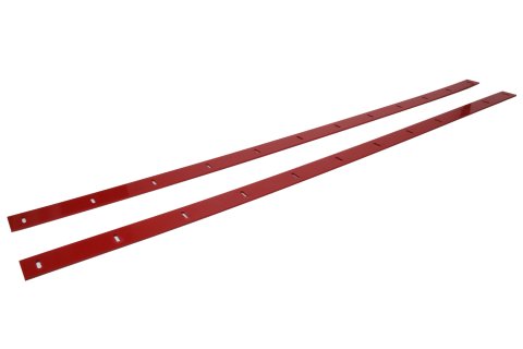 Wear Strip - 116 x 1.875 in - Plastic - Red - ABC NextGen - Pair