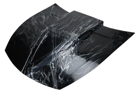 Hood - Street Stock - 3 in Scoop - Composite - Black - Each