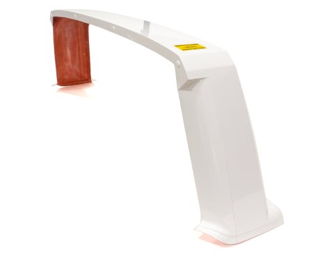Roof - Rear Section - Standard - Greenhouse Roof - Composite - White - Short Track Truck - Each