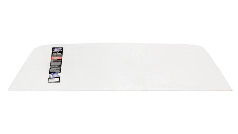 Window - Rear - 0.093 in Thick - Pre-Cut - Greenhouse Roof - Polycarbonate - Clear - Short Track Truck - Each