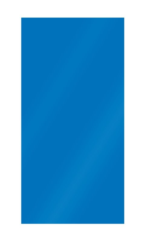 Sheet Plastic - 4 x 8 ft - 0.14 in Thick - Plastic - Chevron Blue - Each