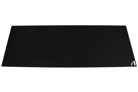 Hood Filler Panel - MD3 - 0.090 in Thick - 80 x 30 in - Plastic - Black - Dirt Late Model - Each