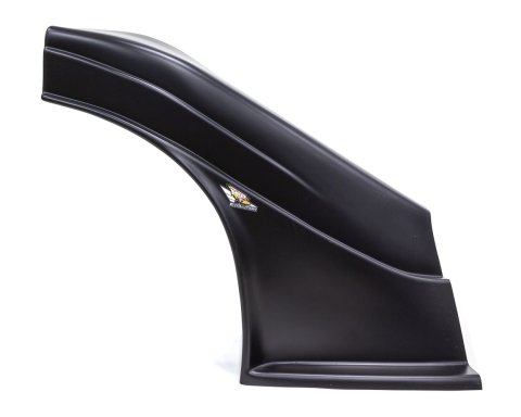 Fender - Passenger Side - MD3 Evolution - Flat - Plastic - Black - Dirt Late Model - Each