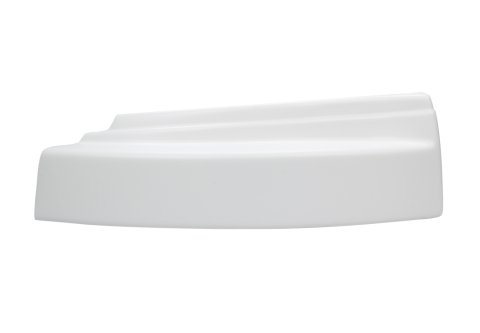 Fender - Driver Side - Lower - MD3 - New Style - Plastic - White - Dirt Late Model - Each