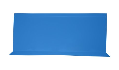 Nose - MD3 - Center - Lower - Plastic - Chevron Blue - Modified - Each