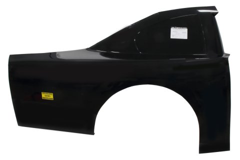 Quarter Panel - Passenger Side - ABC - Traditional Roof - Fiberglass - Black - Each