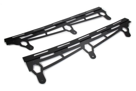 Spoiler Bracket - ABC - 90 Degrees - Aluminum - Black Powder Coat - Kit