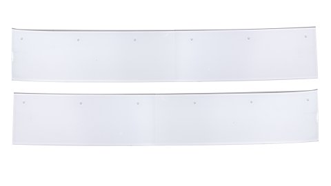 Spoiler - ABC - 60 x 5 in - 90 Degrees - 2-Piece - Spoiler Only - Polycarbonate - Pair