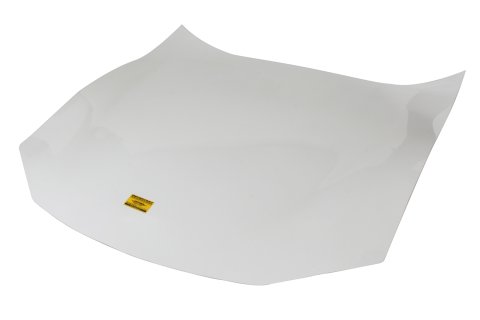 Hood - ABC - Flat - Lightweight - Composite - White - Each