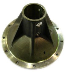 Side Bell - Closed Axle - Driver Side - 6-Rib - Magnesium - Natural - Frankland Superlite Quick Change - Each