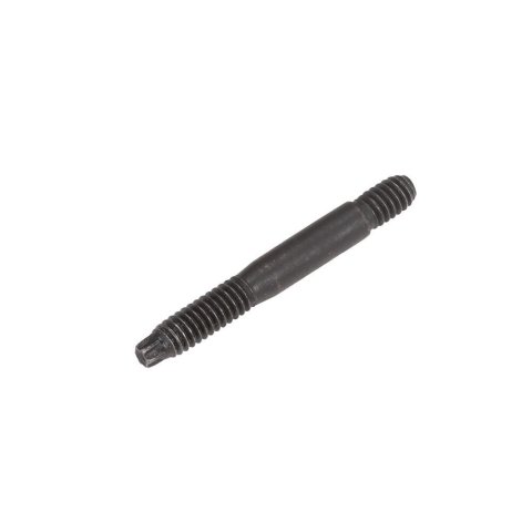 Stud - 1/4-20 and 1/4-20 in Thread - 2.188 in Long - Steel - Black Oxide - Each