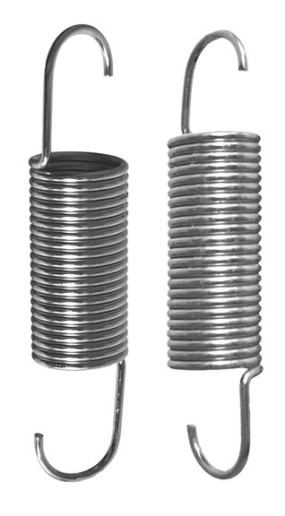 Hood Springs - Low Tension - Steel - Silver - Pair