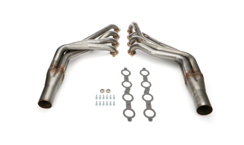 Headers - Long Tube - 1.875 in Primary - 3 in Collector - Stainless - Natural - GM LS-Series - GM Fullsize SUV / Truck 1967-98 - Pair