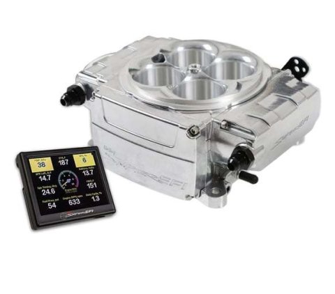 Fuel Injection - Sniper 2 EFI - Throttle Body - Square Bore - Aluminum - Silver - Kit