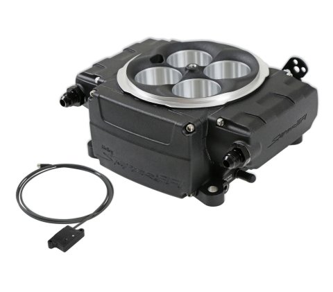 Fuel Injection - Sniper 2 EFI - Throttle Body - Square Bore - Wiring - Aluminum - Black Paint - Kit
