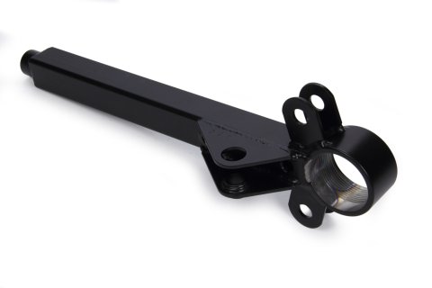 Control Arm - Tubular - Strut Style - Lower - 15.6 in Long - Screw-In Ball Joint - Steel - Black Powder Coat - Universal - Each