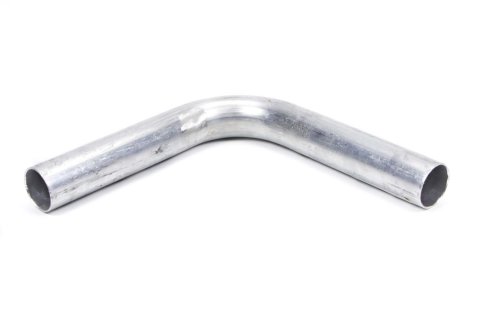 Radiator Inlet and Outlet - Weld-On - 1-1/2 in Diameter Tubing - 90 Degree - Mandrel - Aluminum - Natural - Each