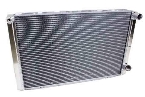 Radiator - 30.75 in W x 20 in H x 3 in D - Passenger Side Inlet - Passenger Side Outlet - Aluminum - Natural - Each