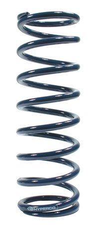 Coil Spring - Coil-Over - 2.5 in ID - 10 in Length - 700 lb/in Spring Rate - Steel - Blue Powder Coat - Each