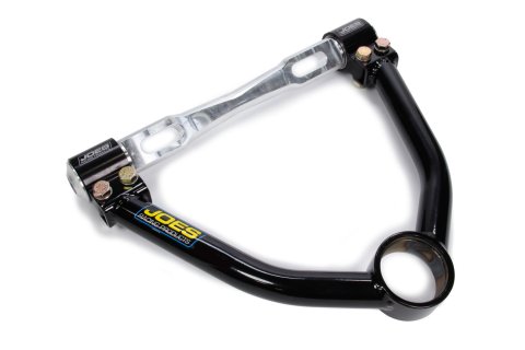 Control Arm - Tubular - Slotted Bearing Style - Upper - 9.25 in Long - 10 Degree - Screw-In Ball Joint - Aluminum / Steel - Black Powder Coat - Each