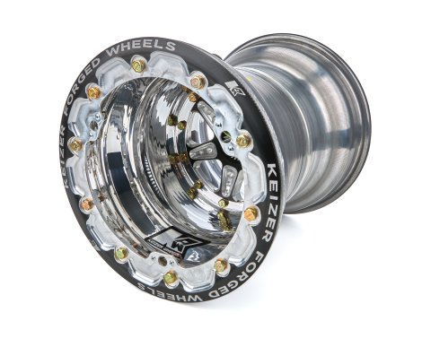 Wheel - 10 x 12 in - 5.000 in Backspace - 27 Spline - Beadlock - Aluminum - Polished - Each