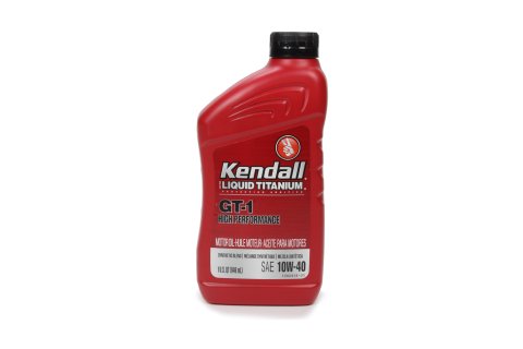 Motor Oil - GT-1 High Performance - 10W40 - Semi-Synthetic - 1 qt Bottle - Each