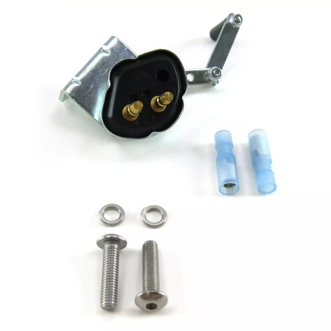 Brake Light Switch - Lever Type - Steel - Zinc Oxide - Universal - Each