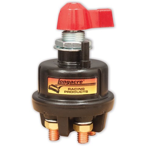 Battery Disconnect - Rotary Switch - Panel Mount - 175 Amps - 6-36V - Alternator Posts - Each