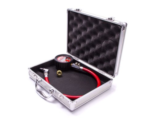 Tire Pressure Gauge - Pro Digital - Backlight - 0-60 psi - Digital - 2-1/2 in Diameter - Red Face - 0.1 lb Increments - Each