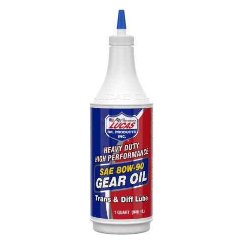 Gear Oil - Heavy Duty - 80W90 - Limited Slip Additive - Conventional - 1 qt Bottle - Each