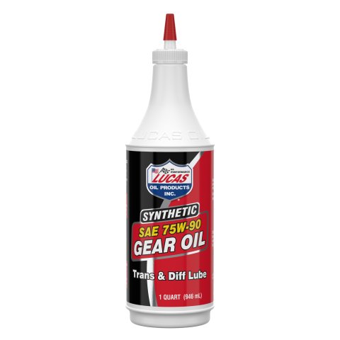 Gear Oil - 75W90 - Limited Slip Additive - Synthetic - 1 qt Bottle - Each