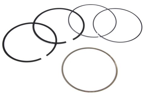 Piston Rings - Performance - 4.035 in Bore - File Fit - 1.0 x 1.0 x 2.0 mm Thick - Standard Tension - Steel - Ceramic/Metallic - Single Cylinder - Each