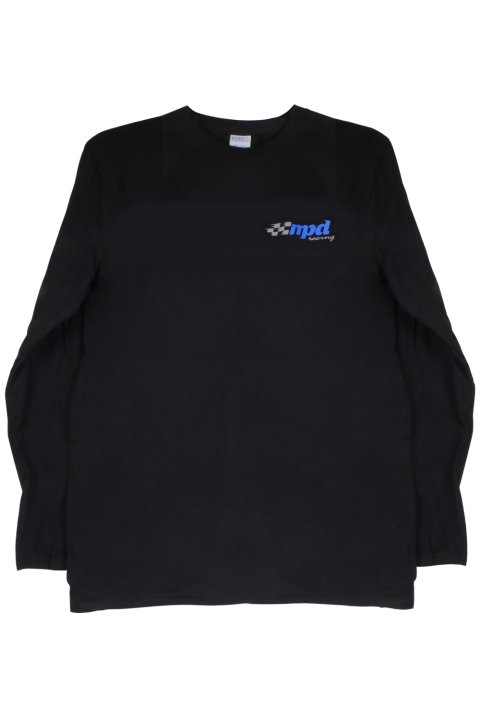 T-Shirt - Softstyle - Long Sleeve - MPD Logo - Black - Small - Each