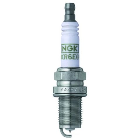 Spark Plug - NGK G-Power Platinum - 14 mm Thread - 0.749 in Reach - Gasket Seat - Stock Number 7092 - Resistor - Each