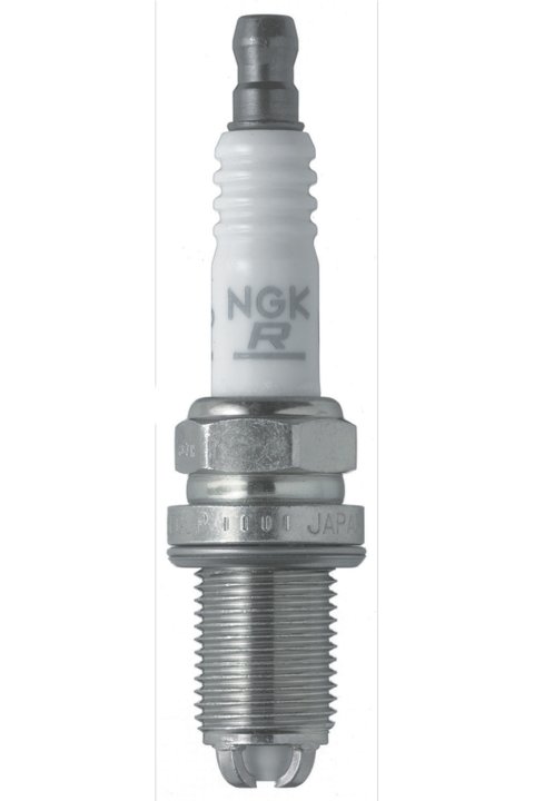 Spark Plug - NGK Laser Platinum - 14 mm Thread - 0.749 in Reach - Gasket Seat - Stock Number 4285 - Resistor - Each