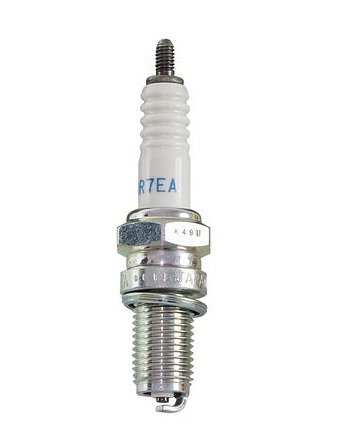 Spark Plug - NGK Standard - 12 mm Thread - 0.749 in Reach - Gasket Seat - Stock Number 7839 - Resistor - Each
