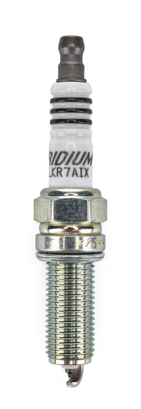 Spark Plug - NGK Iridium IX - 12 mm Thread - 26.5 mm Reach - Gasket Seat - Stock Number 93911 - Resistor - Each