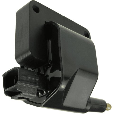 Ignition Coil - Male HEI Style - OE Specs - 2 Blade Terminal - Electronic Ignition - Black - Each