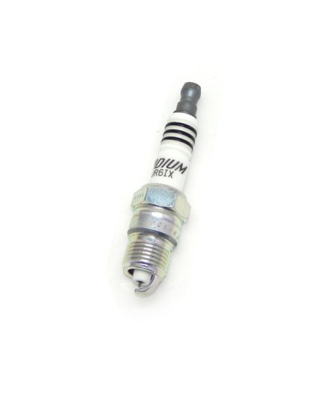 Spark Plug - NGK Iridium IX - 14 mm Thread - 0.460 in Reach - Tapered Seat - Stock Number 7384 - Resistor - Each