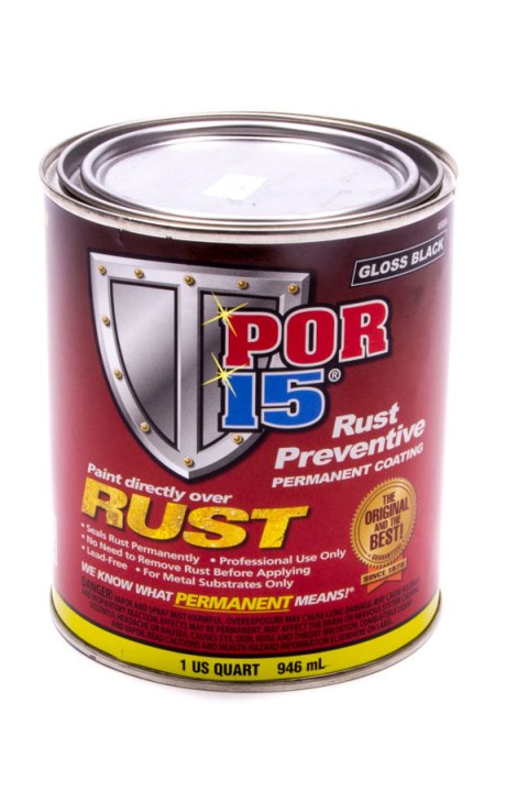 Paint - Rust Preventive - Urethane - Black - 1 qt Can - Each
