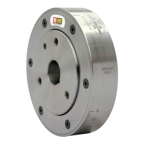 Harmonic Balancer - Pro Sport - 6.61 in OD - SFI 18.1 - Iron - Natural - Internal Balance - Small Block Chevy - Each