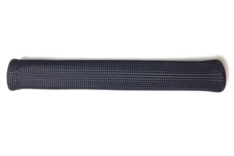 Spark Plug Boot Sleeve - 23 mm Diameter - 8 in Long - Braided Fiberglass - Black - Each