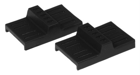 Leaf Spring Pad - Upper - Multi-Leaf - Polyurethane / Steel - Black - GM F-Body 1970-81 - Pair