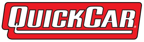 Logo Sticker - QuickCar Racing Products Logo 3 x 11 in - Each