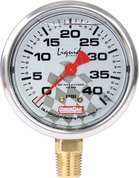 Tire Pressure Gauge Head - Liquid Filled - 0-40 psi - Quickcar Tire Pressure Gauges - Each